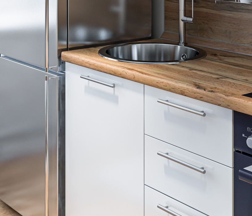 Кухонные гарнитуры, Кухонный гарнитур Регина Белый/Анна МДФ Белый глянец 1,6 м