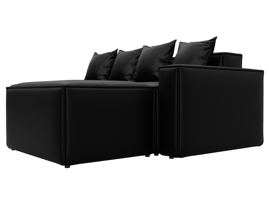 Диваны угловые в гостиную, Диван угловой модульный Лига-063 угол правый, экокожа GRIFON