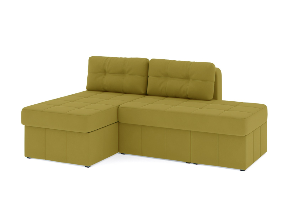 Диваны угловые в гостиную, Диван-кровать угловой Оливер Люкс еврокнижка-трансформер, велюр