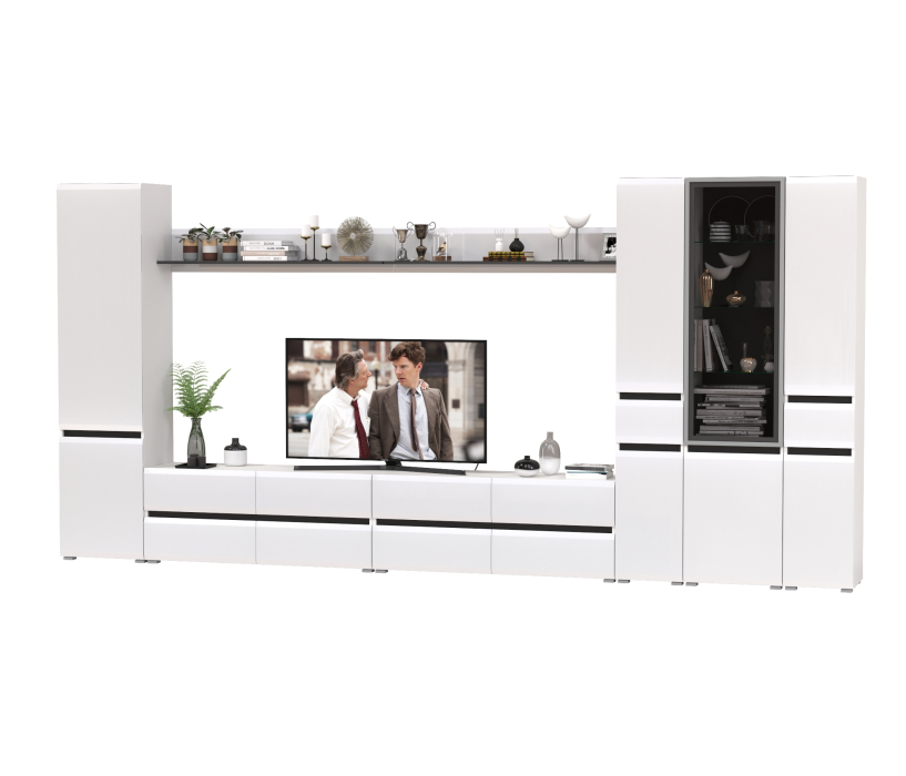 Стенки для гостиной, Мебель в гостиную модульная Сидней комплектация № 113