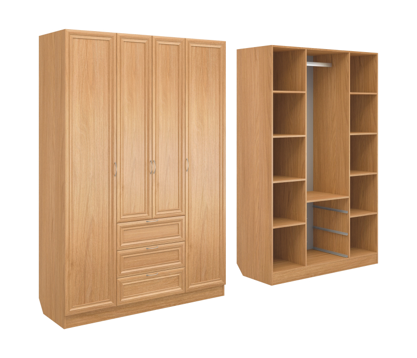 Шкафы распашные, Шкаф ШК-4/6