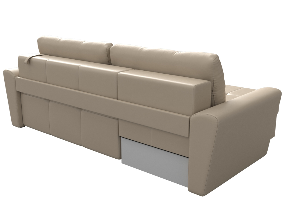 Диваны угловые в гостиную, Угловой диван Амстердам левый угол, экокожа