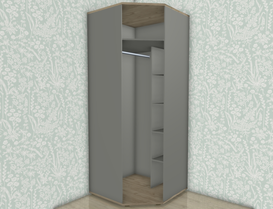 Угловые шкафы, Модульная система Карина Шкаф ШК-1011