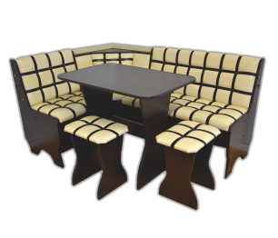 Кухонный уголок Комфорт- Лучиана 17 комби темный