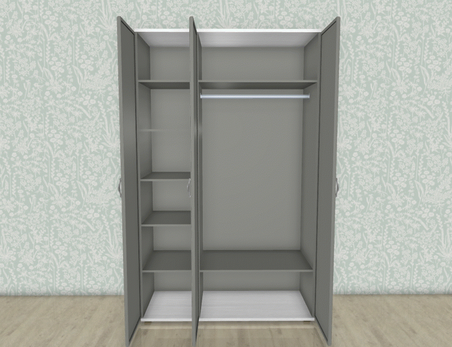 Шкафы распашные, Модульная система Карина Шкаф ШК-1001