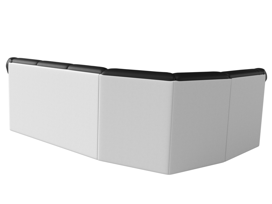 Диваны угловые в гостиную, Диван угловой Карнелла левый угол, экокожа