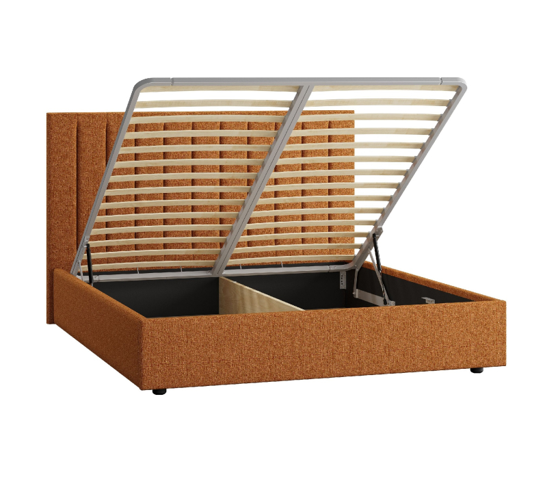 Кровати с мягким изголовьем, Кровать Ingrid 1800 Жаккард