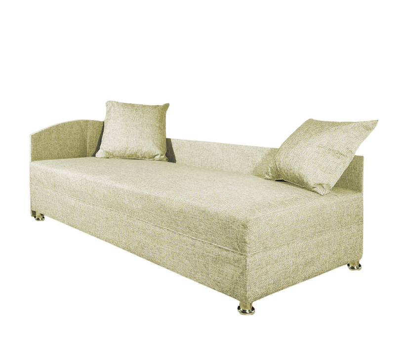 Односпальные, Кровать тахта односпальная 80, левый угол, рогожка