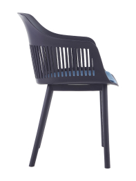 Стул Betty пластиковый с подушкой