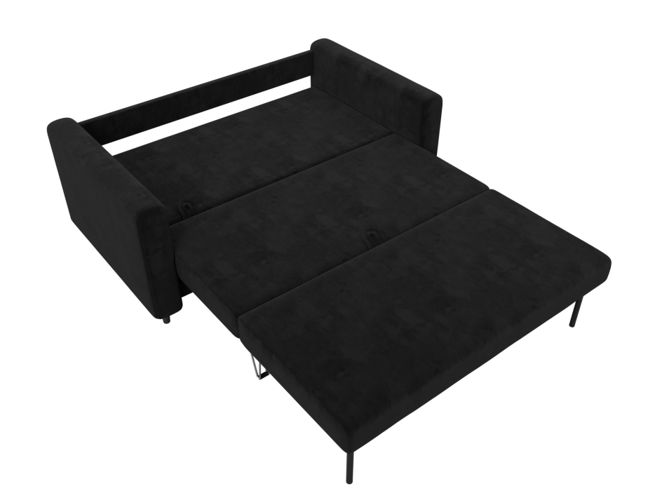 Диваны кровати прямые, Диван прямой Лига-070, велюр SEVEN