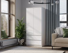 Для одежды, Шкаф 2-х створчатый ШК-03 МС Симпл