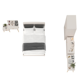 Спальня Афина с кроватью со спальным местом 1400х2000