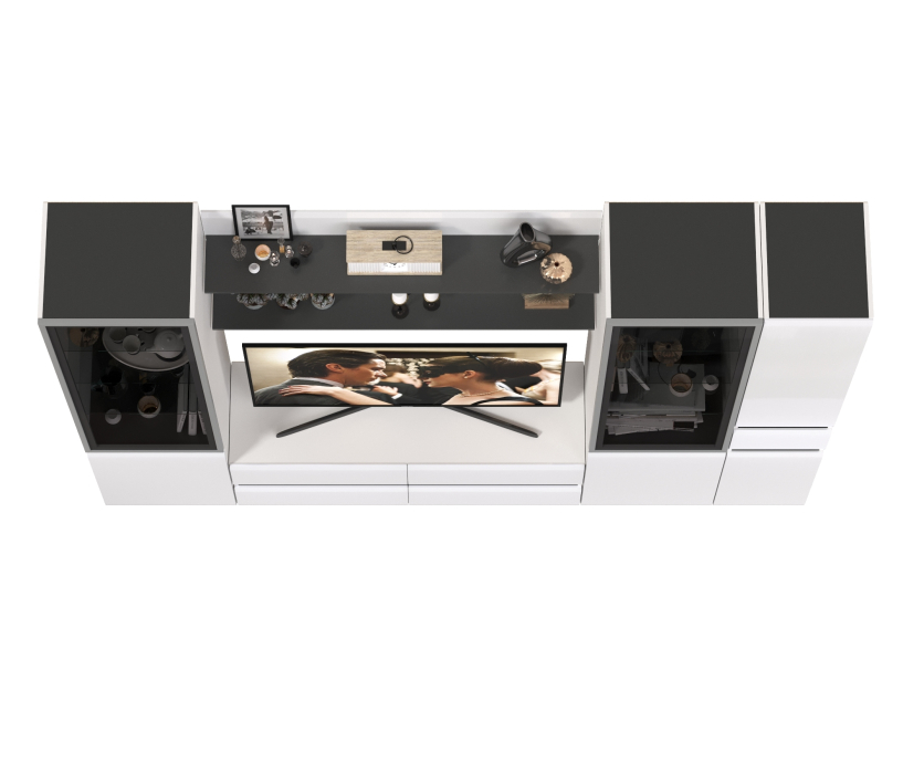 Стенки для гостиной, Сидней Комплектация № 62