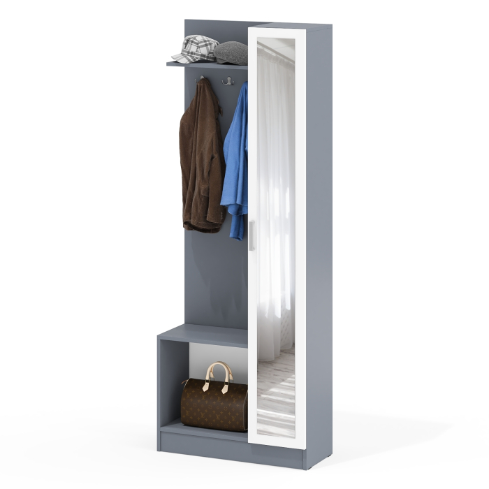 Прихожие, Прихожая с зеркалом в маленькую прихожую РВК Камелия-8