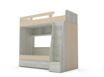 Двухъярусная кровать Юниор 6, Винтерберг