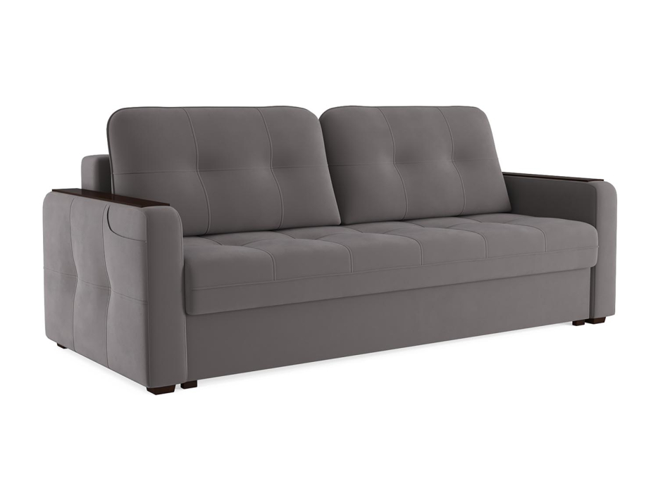 Диваны с ящиком для белья, Диван-кровать прямой Smart 3 Велюр