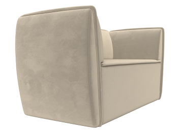 Прямой диван Бергамо 2-х местный, микровельвет