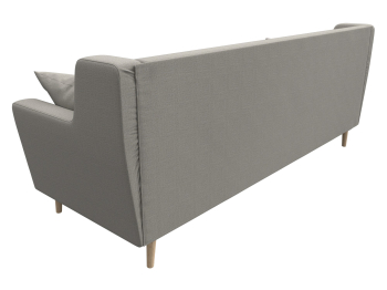 Диван кухонный прямой Брайтон 3, рогожка Амур