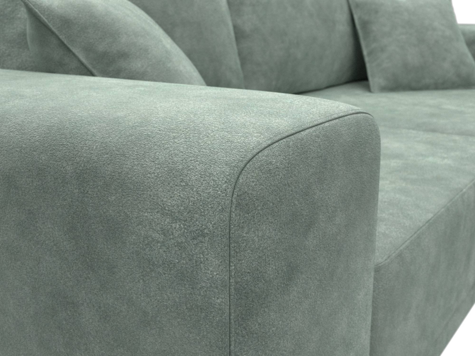 Диваны кровати со спальным местом, Диван прямой Льюес, велюр BRUT