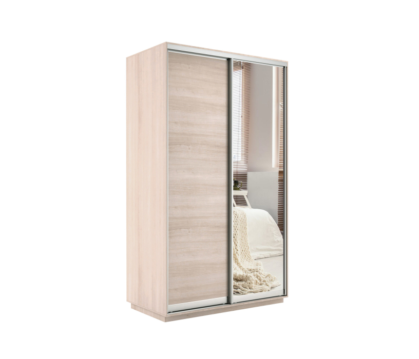 Шкафы-купе, Шкаф-купе Экспресс Медиум дуо 2200 x 1400 x 600