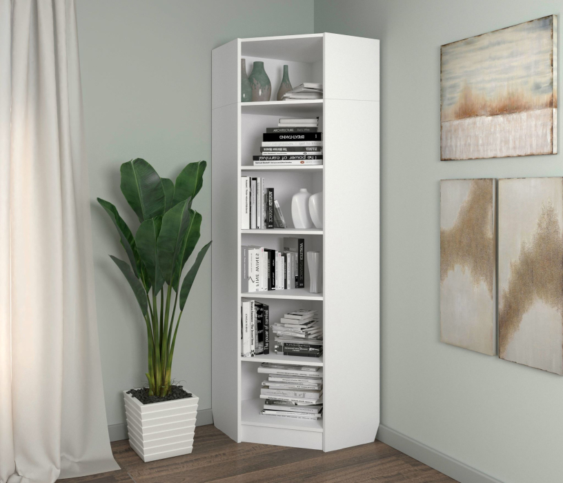 Открытые, Стеллаж угловой Бетти 550х550х280х2020