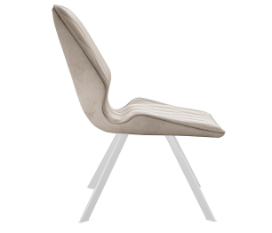 Стул DikLine 243 B03 поворотный (опоры белые)