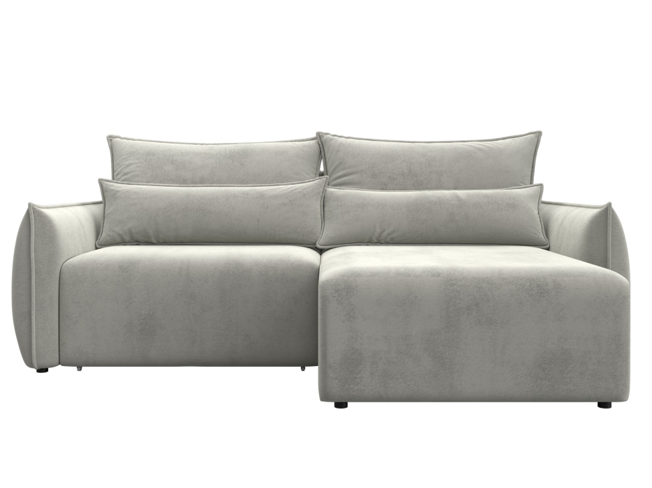 Диваны угловые в гостиную, Диван угловой Лига-051 НПБ угол универсальный, велюр TOWER