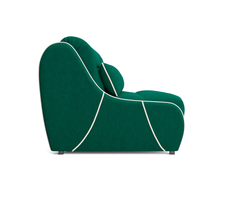 Диваны кровати со спальным местом, Диван Рио 1,6 велюр/кант кожзам