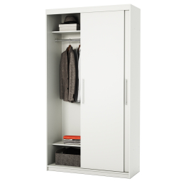 Шкаф-купе 2-х дверный Эконом платяной 100х60х200