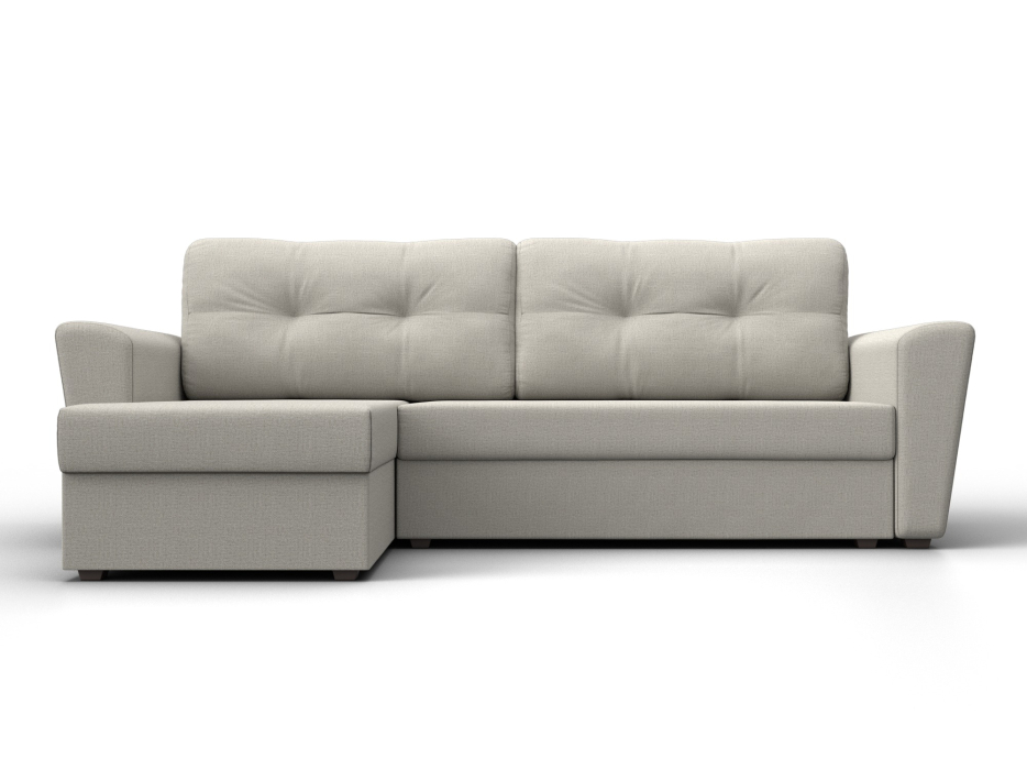 Диваны угловые в гостиную, Угловой диван Амстердам Лайт левый угол, рогожка Амур