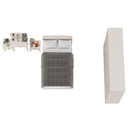 Стильная мебель в спальню Афина со спальным местом на 1200