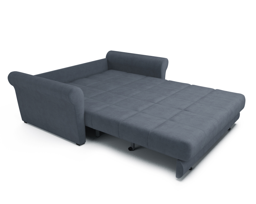 Диваны кровати со спальным местом, Прямой диван Грандия, велюр