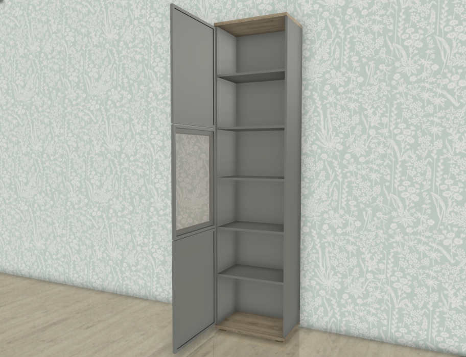 Шкафы одностворчатые, Модульная система Карина Шкаф ШК-1049