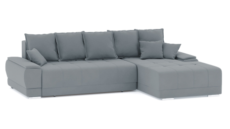 Диван-кровать угловой Нордвикс ПБ, велюр