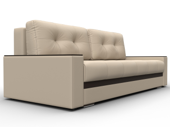 Диван прямой с декором Лига-096 НПБ, экокожа