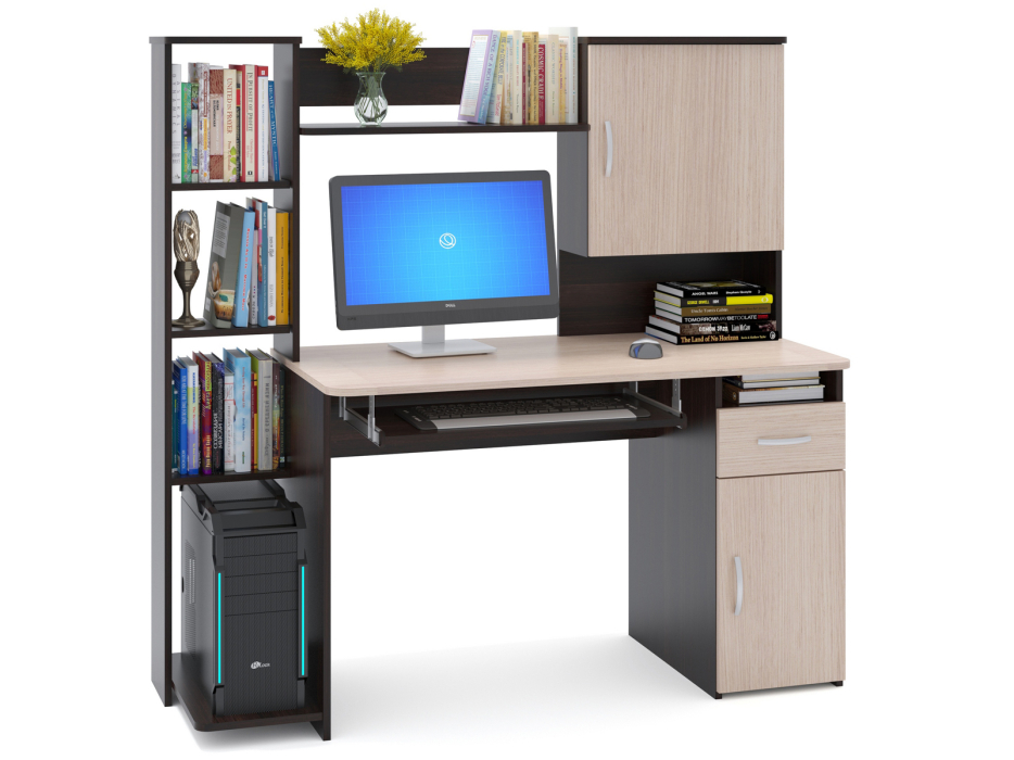 Прямые компьютерные столы, Компьютерный стол КСТ-11