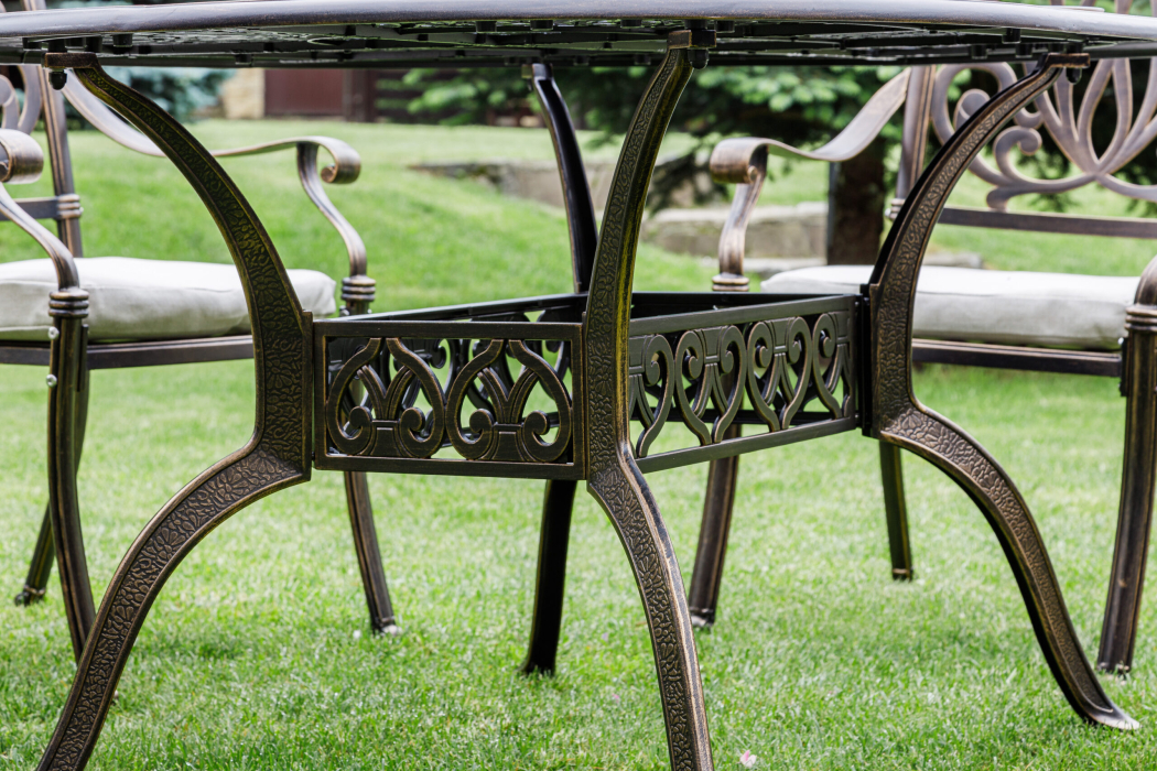 Комплекты мебели, Комплект из литого алюминия WILHELM на 6 персон