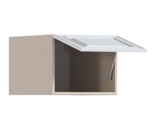 Регина РПГ-245 Полка Песочный/МДФ Классика Белый