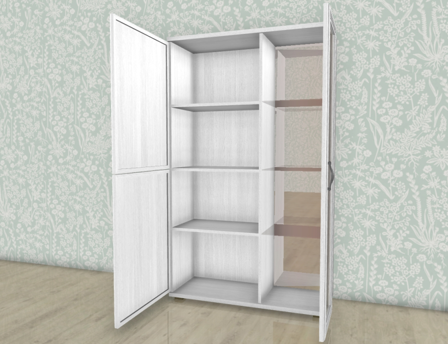 Шкафы двухстворчатые, Модульная система Карина Шкаф ШК-1082