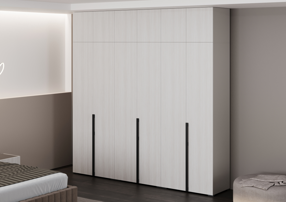 Шкафы распашные, Шкаф Болонья в спальню 6-дверный