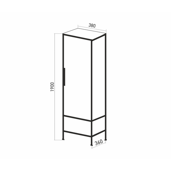 Пеналы, Пенал БРУКЛИН-38 ЛОФТ (ЛДСП)