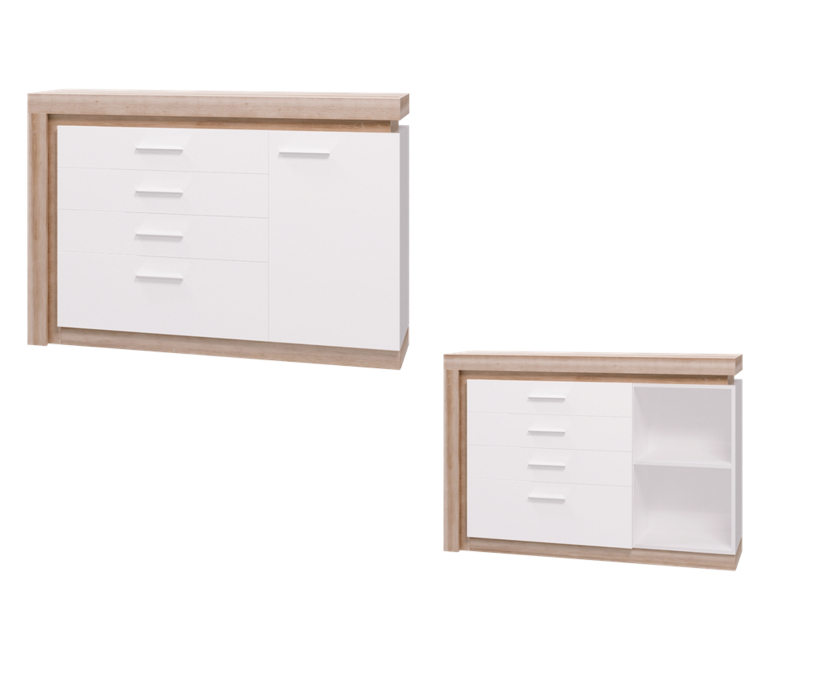 Комоды, Люмен Комод № 3 (Дуб Сакраменто)