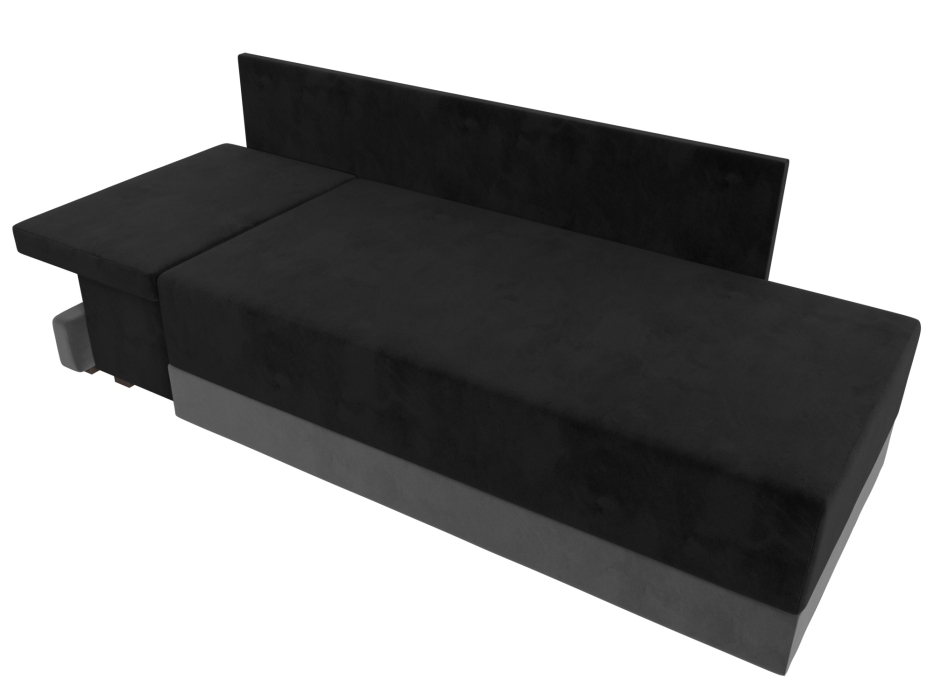 Кушетка диван, Кушетка Никас левая, велюр