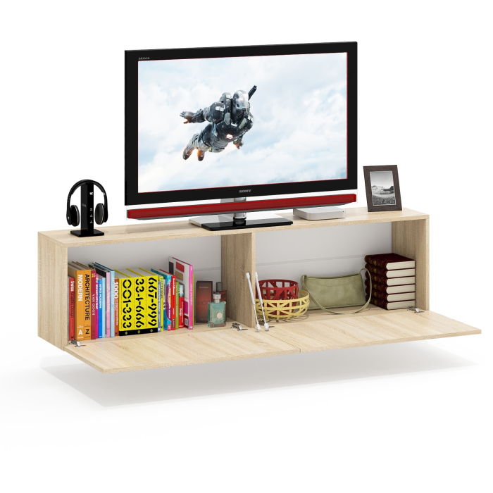 ТВ-тумбы, Тумба для телевизора подвесная РВК-1800