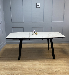 Стол Kenner AA1400 раздвежной, керамика, опоры черные