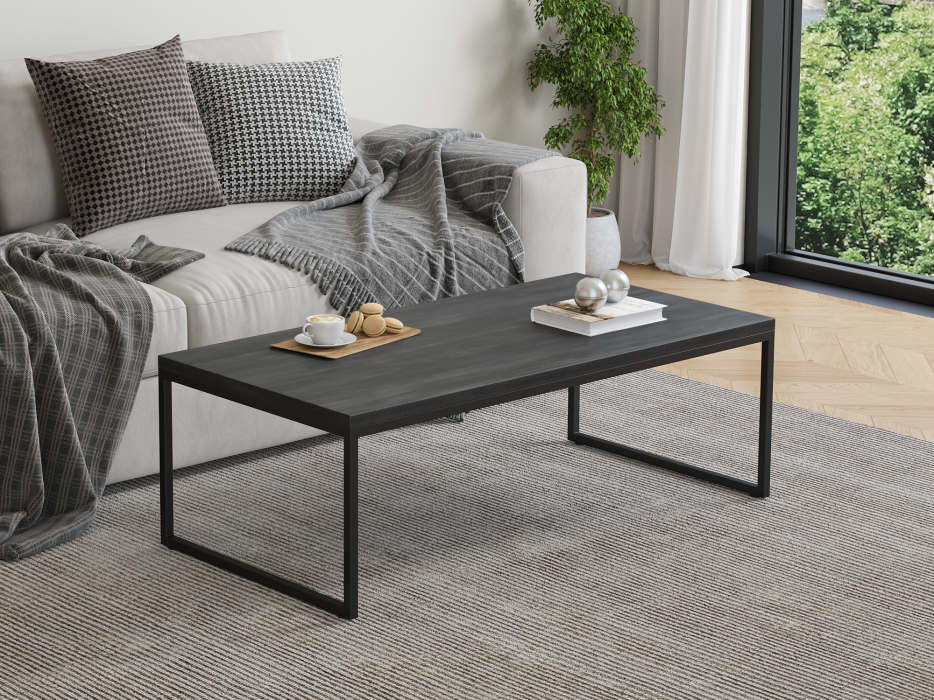 Журнальные столики, Столик журнальный Айсберг Лофт 03 Черный