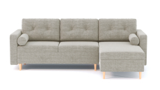 Диваны угловые в гостиную, Диван-кровать угловой еврокнижка-пантограф Белфаст, рогожка