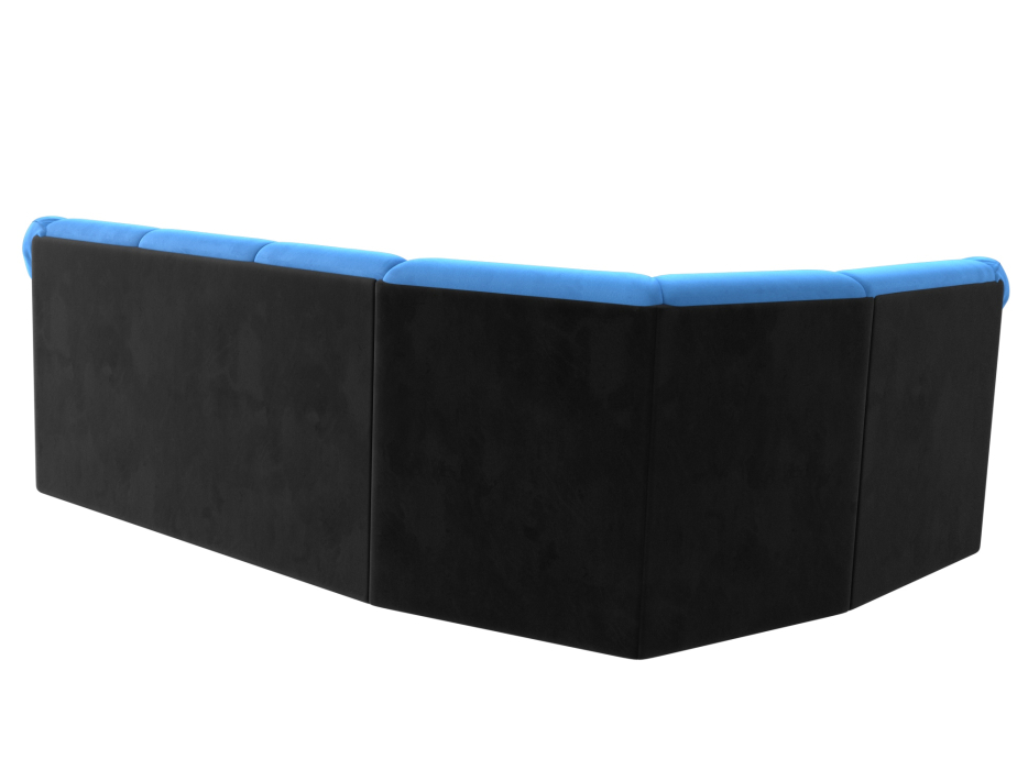 Диваны угловые в гостиную, Диван угловой Карнелла левый угол, велюр