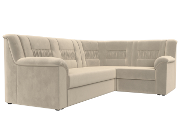 Угловой диван Карелия правый, микровельвет