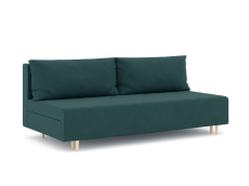 Диваны еврокнижки, Диван-кровать Милли без подлокотников, велюр
